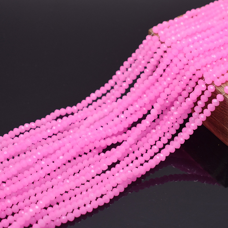 Glass Seed Beads 2Mm Jewelry Making - مشرق الخوخ الوردي 1 2 3