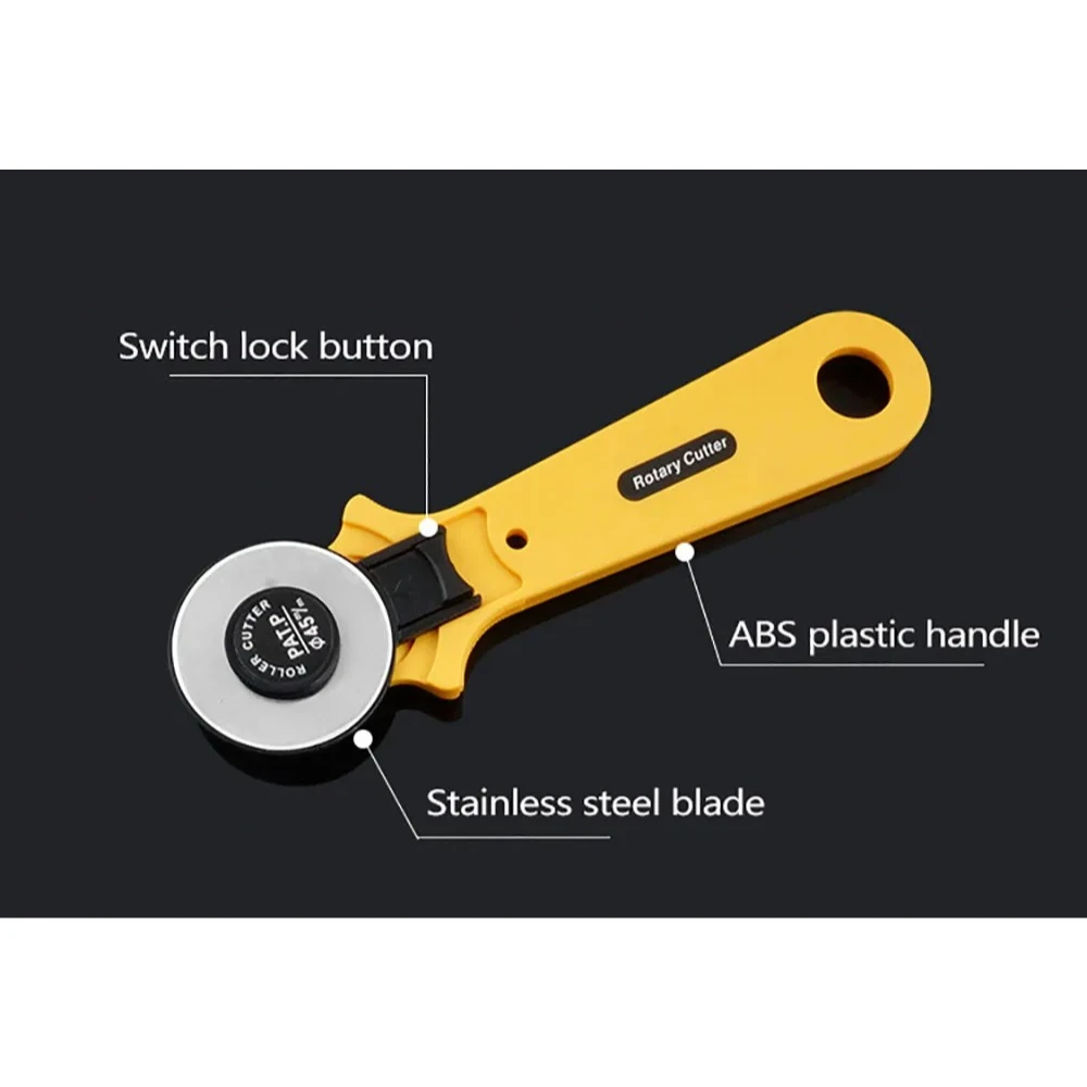 قاطع دائري دوار 45 مم، شفرة دا - مراجعة Rotary Cutter For Fabric 45Mm وسعره