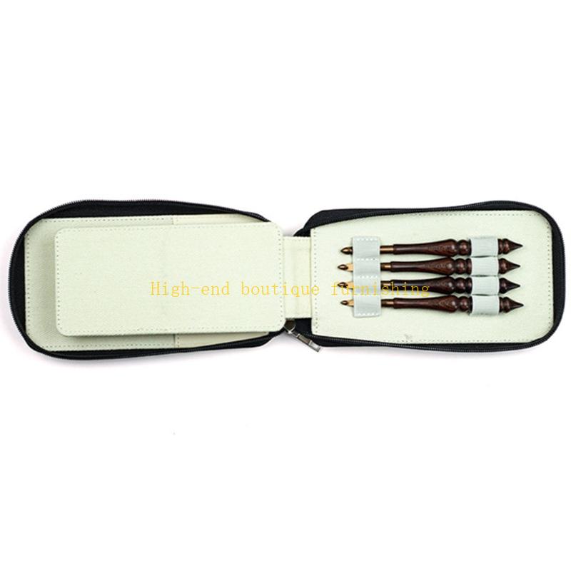 L9NB 8 قطع خطاف كروشيه بمقبض خ - مراجعة Wooden Crochet Hooks Ergonomic Handle وسعره