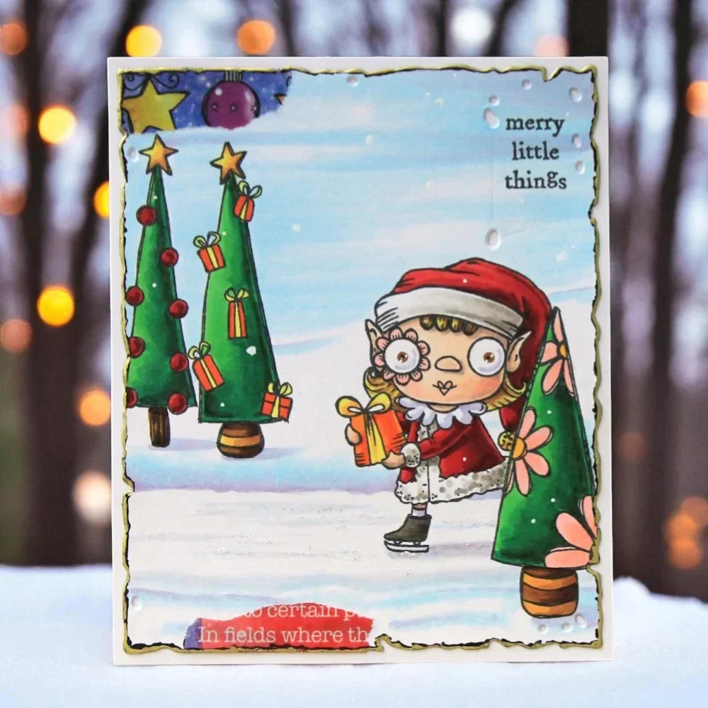 أختام سيليكون شفافة بتصاميم ال - مراجعة Clear Silicone Stamps For Card Making وسعره