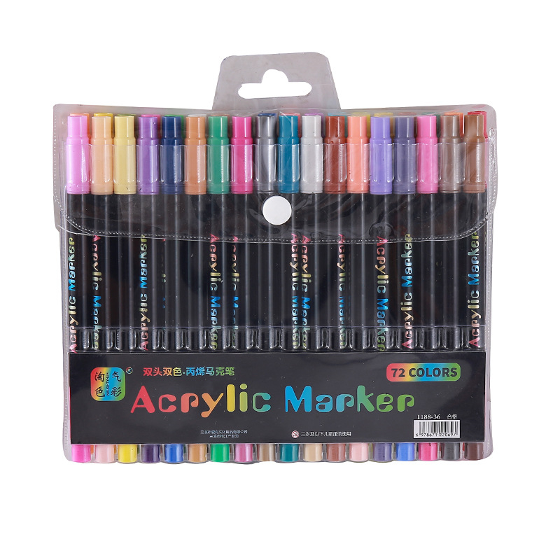مجموعة أقلام تلوين أكريليك بـ  - مراجعة Painting Supplies وسعره